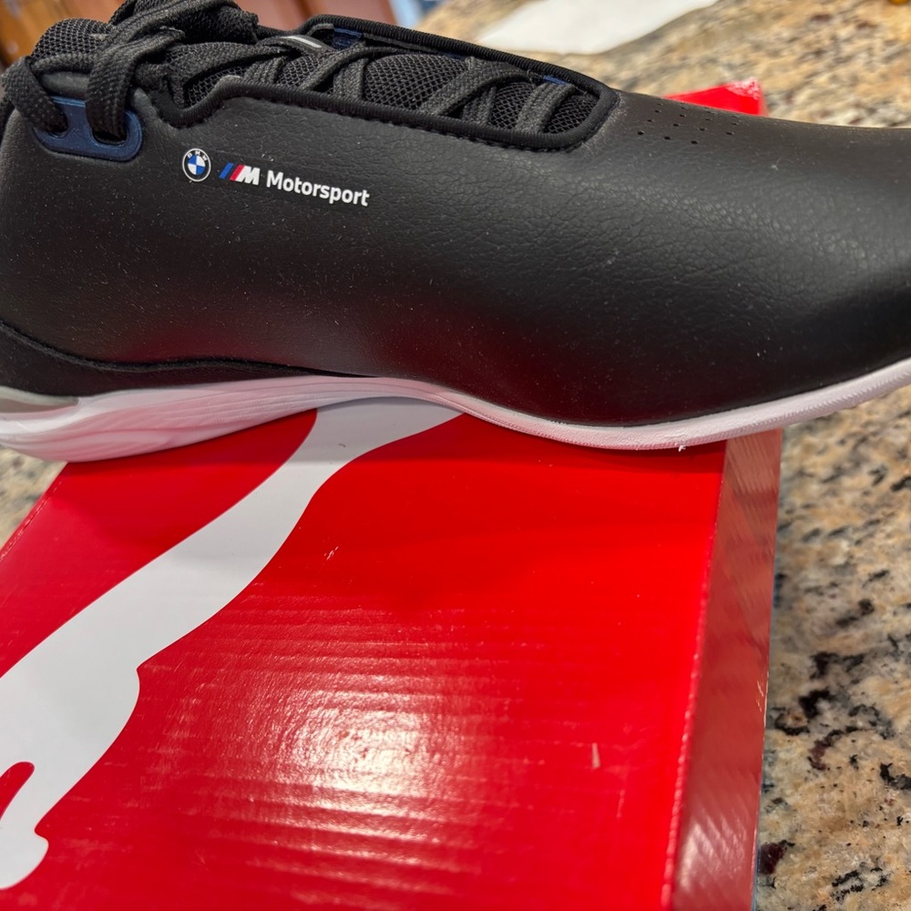 Puma bmw style sneakers.